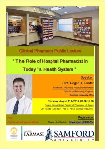 clinical public lecture